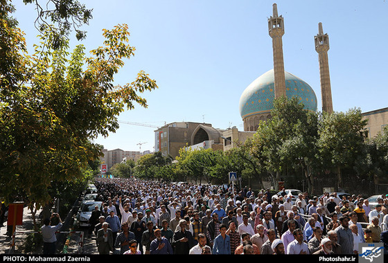 گزارش تصویری | راهپیمایی نمازگزاران مشهدی در محکومیت آل سعود و فاجعه ی خونین منا | عکس: محمد زائرنیا /شهرآرا