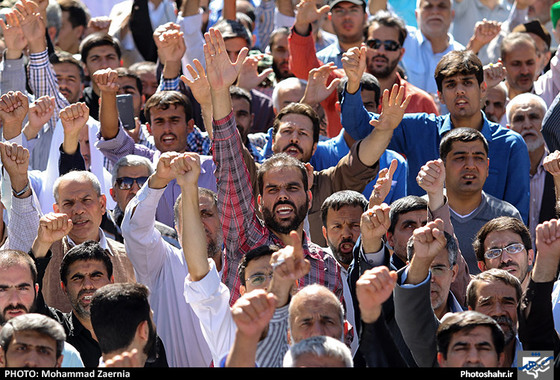گزارش تصویری | راهپیمایی نمازگزاران مشهدی در محکومیت آل سعود و فاجعه ی خونین منا | عکس: محمد زائرنیا /شهرآرا