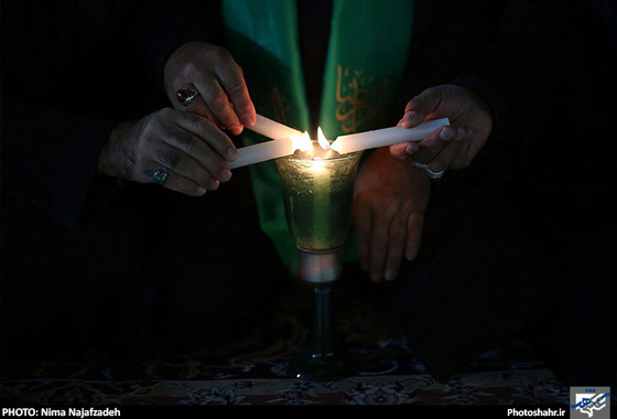 گزارش تصویری | مراسم خطبه خوانی شب عاشورا در حرم مطهر رضوی  | عکس ها : نیما نجف زاده - حسین شریعت / شهرآرا