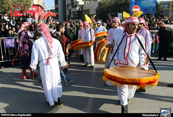 گزارش تصویری | مراسم خیمه سوزان عصر عاشورا در مشهد | عکس : نیما نجف زاده /شهرآرا