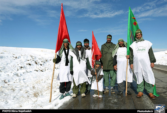 گزارش تصویری | زائران پیاده امام رضا (علیه السلام) | عکس : نیما نجف زاده /شهرآرا