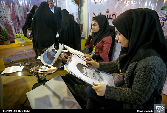 گزارش تصویری | نمایشگاه مشهد فجر آفرین | عکس : شهرآرا