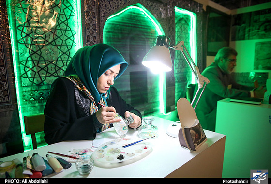 گزارش تصویری | نمایشگاه مشهد فجر آفرین | عکس : شهرآرا