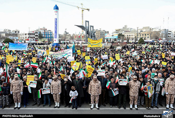 گزارش تصویری | راهپیمایی 22 بهمن| عکس :نیما نجف زاده /شهرآرا