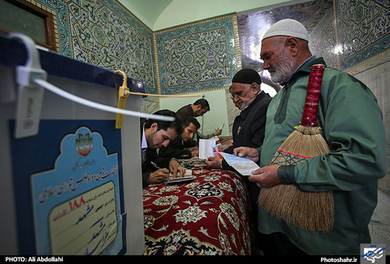 گزارش تصویری | حماسه حضور،انتخابات هفت اسفند در مشهد | عکس : علی عبداللهی / شهرآرا