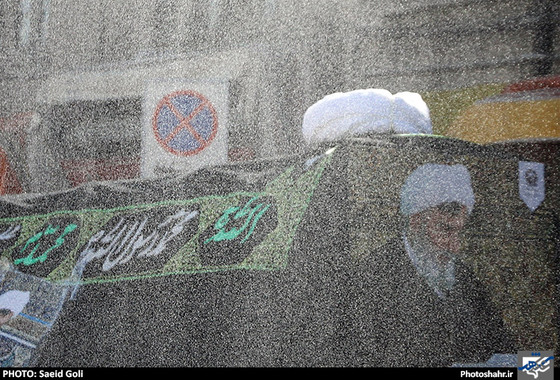 گزارش تصویری | تشییع پیکر آیت الله واعظ طبسی | عکس : سعید گلی /شهرآرا