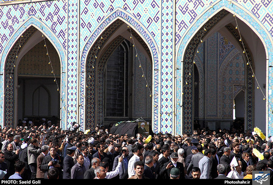 گزارش تصویری | تشییع پیکر آیت الله واعظ طبسی | عکس : سعید گلی /شهرآرا