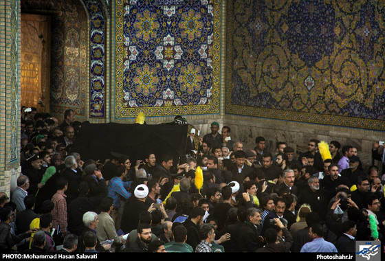 گزارش تصویری | تشییع پیکر آیت الله واعظ طبسی | عکس : محمد حسن صلواتی  /شهرآرا