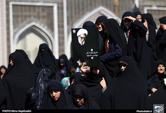 گزارش تصویری : تشییع پیکر آیت الله واعظ طبسی | عکس : نیما نجف زاده /شهرآرا