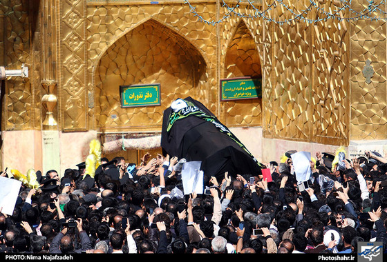 گزارش تصویری : تشییع پیکر آیت الله واعظ طبسی | عکس : نیما نجف زاده /شهرآرا