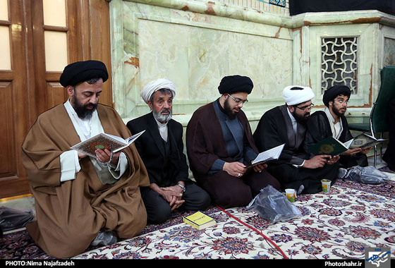 گزارش تصویری | مراسم بزرگداشت آیت‌الله طبسی در حرم رضوی | عکس : نیما نجف زاده /شهرآرا