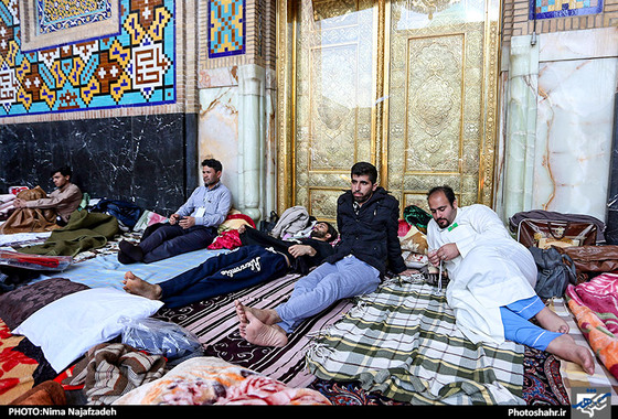 گزارش تصویری | آغاز مراسم معنوی اعتکاف در حرم رضوی | عکس : نیما نجف زاده /شهرآرا