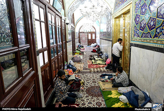 گزارش تصویری | آغاز مراسم معنوی اعتکاف در حرم رضوی | عکس : نیما نجف زاده /شهرآرا