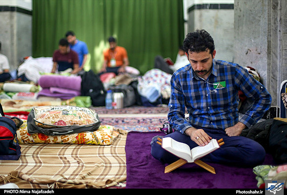 گزارش تصویری | آغاز مراسم معنوی اعتکاف در حرم رضوی | عکس : نیما نجف زاده /شهرآرا