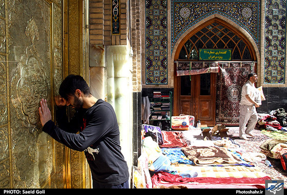 گزارش تصویری | آیین معنوی اعتکاف در حرم رضوی | عکس : سعید گلی /شهرآرا