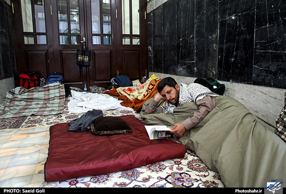 گزارش تصویری | آیین معنوی اعتکاف در حرم رضوی | عکس : سعید گلی /شهرآرا