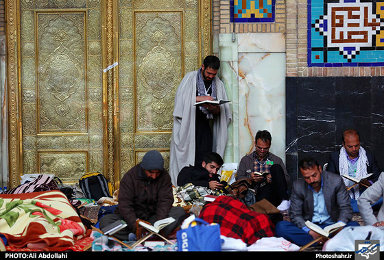 گزارش تصویری | آخرین روز مراسم معنوی اعتکاف در حرم رضوی | عکس : علی عبداللهی  /شهرآرا
