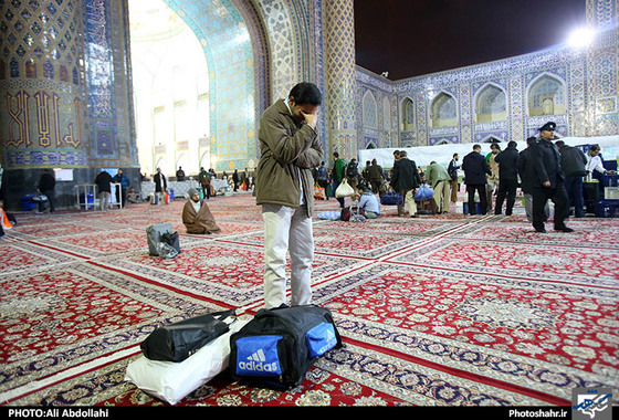 گزارش تصویری | آخرین روز مراسم معنوی اعتکاف در حرم رضوی | عکس : علی عبداللهی  /شهرآرا