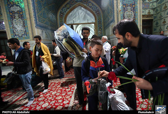 گزارش تصویری | آخرین روز مراسم معنوی اعتکاف در حرم رضوی | عکس : علی عبداللهی  /شهرآرا
