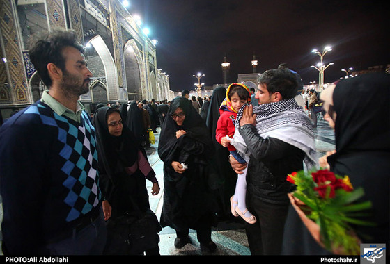 گزارش تصویری | آخرین روز مراسم معنوی اعتکاف در حرم رضوی | عکس : علی عبداللهی  /شهرآرا