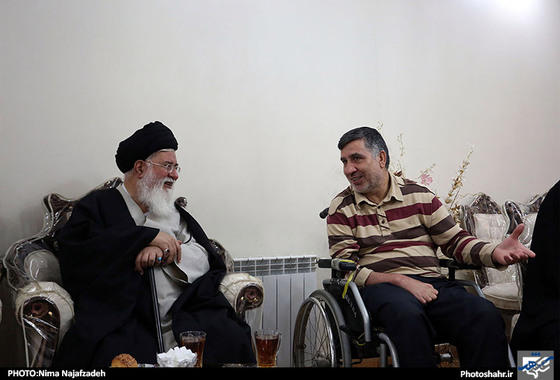 گزارش تصویری | دیدار آیت الله علم الهدی با خانواده جانبازان | عکاس : نیمانجف زاده /شهرآرا