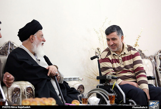 گزارش تصویری | دیدار آیت الله علم الهدی با خانواده جانبازان | عکاس : نیمانجف زاده /شهرآرا