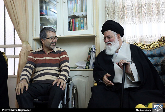 گزارش تصویری | دیدار آیت الله علم الهدی با خانواده جانبازان | عکاس : نیمانجف زاده /شهرآرا