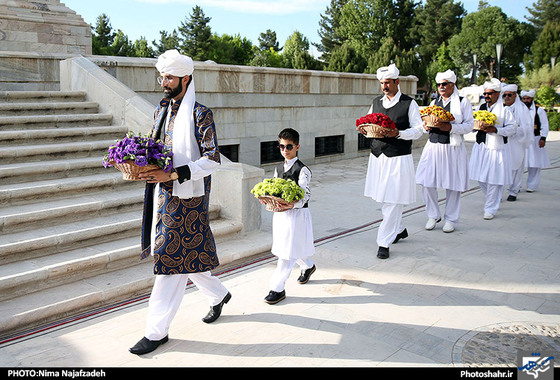 گزارش تصویری  گرامیداشت روز ملی فردوسی در مشهد عکاس نیما نجف زاده شهرآرا