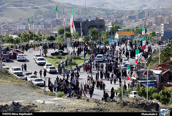 گزارش تصویری همایش کوهپیمایی خانوادگی در کوهستان پارک خورشید عکاس نیما نجف زاده شهرآرا