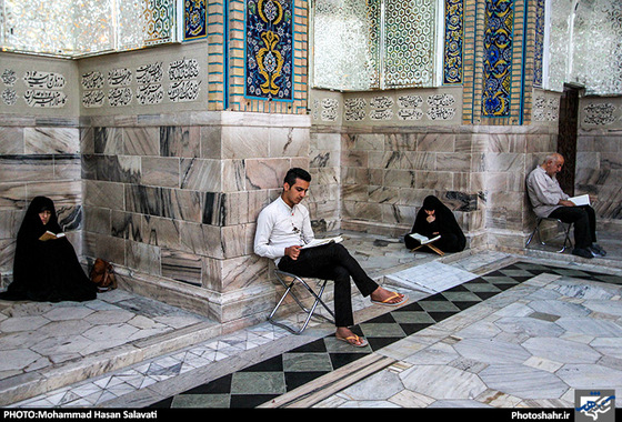 گزارش تصویری | جزء خوانی قرآن کریم در حرم مطهر امام رضا (ع)  | عکاس : محمد حسن صلواتی /شهرآرا