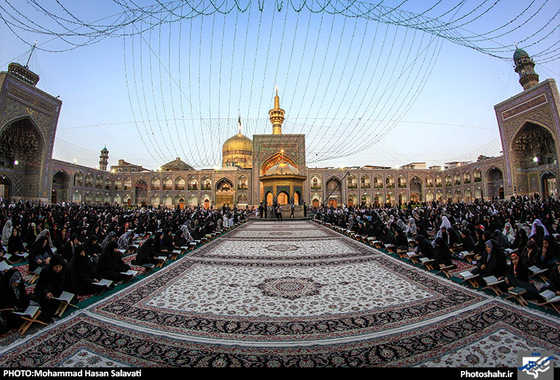 گزارش تصویری | جزء خوانی قرآن کریم در حرم مطهر امام رضا (ع)  | عکاس : محمد حسن صلواتی /شهرآرا