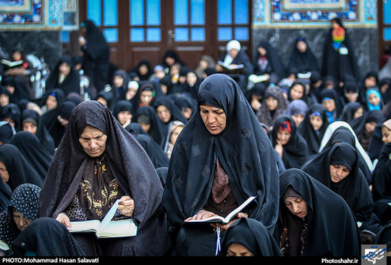 گزارش تصویری | جزء خوانی قرآن کریم در مسجد گوهرشاد حرم رضوی | عکس : محمد حسن صلواتی /شهرآرا