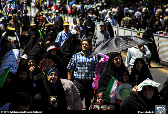 گزارش تصویری | راهپیمایی روز جهانی قدس در مشهد | عکاس : محمد حسن صلواتی /شهرآرا 