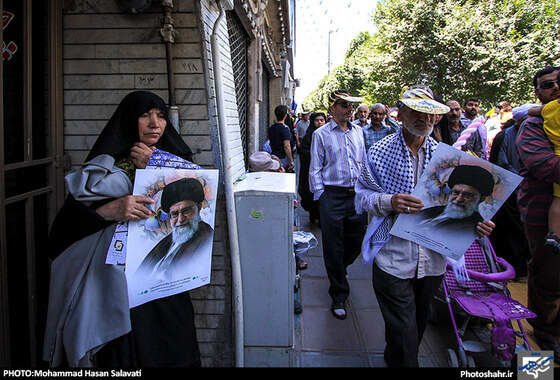 گزارش تصویری | راهپیمایی روز جهانی قدس در مشهد | عکاس : محمد حسن صلواتی /شهرآرا 
