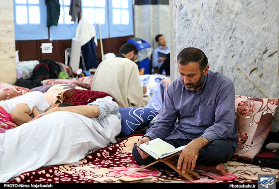 گزارش تصویری | اعتکاف رمضانیه طلاب در مسجد گوهرشاد | عکاس : نیما نجف زاده /شهرآرا