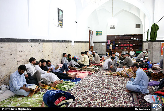 گزارش تصویری | اعتکاف رمضانیه طلاب در مسجد گوهرشاد | عکاس : نیما نجف زاده /شهرآرا