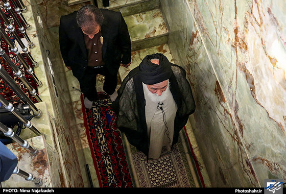 گزارش تصویری | نماز عید سعید فطر در حرم رضوی | عکاس :نیما نجف زاده /شهرآرا