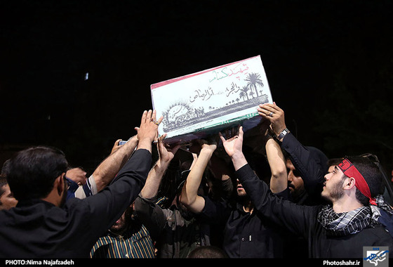گزارش تصویری | مراسم وداع و تشییع شهدای گمنام در مشهد | عکاس : نیما نجف زاده /شهرآرا