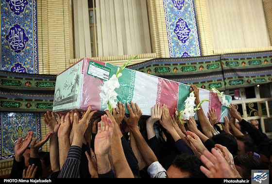 گزارش تصویری | مراسم وداع و تشییع شهدای گمنام در مشهد | عکاس : نیما نجف زاده /شهرآرا