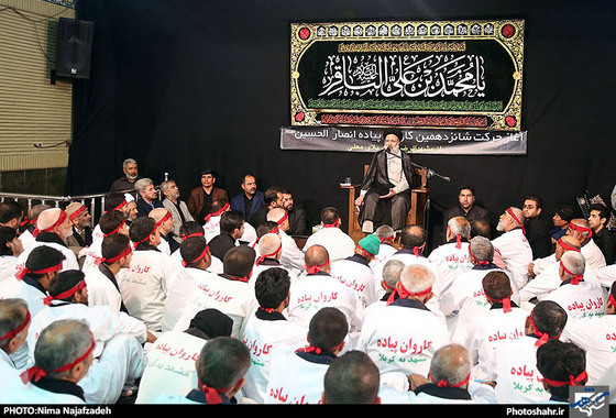 گزارش تصویری | کاروان پیاده انصار الحسین؛ از مشهد تا کربلا | عکاس : نیما نجف زاده /شهرآرا