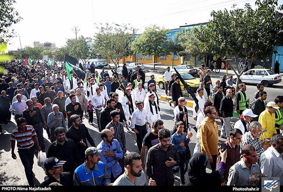 گزارش تصویری | کاروان پیاده انصار الحسین؛ از مشهد تا کربلا | عکاس : نیما نجف زاده /شهرآرا