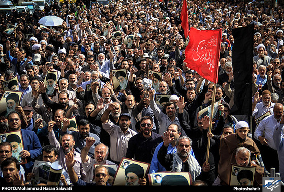 گزارش تصویری | راهپیمایی نمازگزاران مشهدی درمحکومیت جنایات آل‌سعود | عکاس : محمد حسن صلواتی /شهرآرا