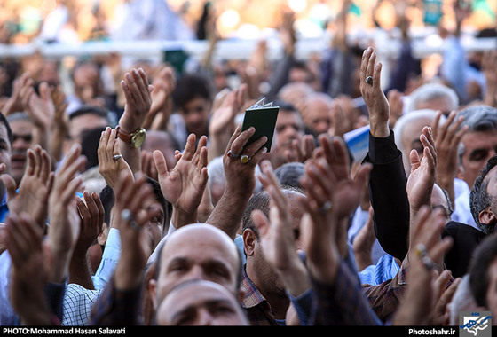 گزارش تصویری | مراسم دعای پر فیض عرفه در حرم رضوی | عکاس : محمد حسن صلواتی / شهرآرا
