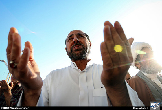 گزارش تصویری| اقامه ی نماز عید قربان در مشهد|  عکس : نیما نجف زاده/شهرآرا