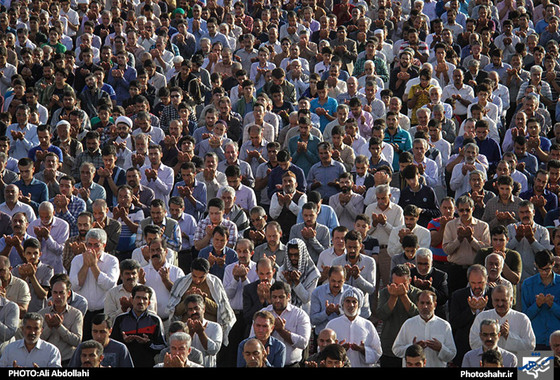 گزارش تصویری| اقامه ی نماز عید قربان در مشهد|  عکس : علی عبداللهی / شهرآرا