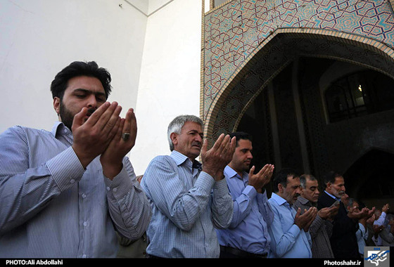 گزارش تصویری| اقامه ی نماز عید قربان در مشهد|  عکس : علی عبداللهی / شهرآرا