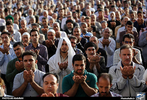 گزارش تصویری| اقامه ی نماز عید قربان در مشهد|  عکس : علی عبداللهی / شهرآرا