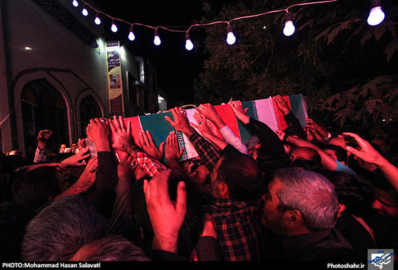 گزارش تصویری | استقبال از 3 شهید مدافع حرم در مشهد |عکاس : محمد حسن صلواتی /شهرآرا