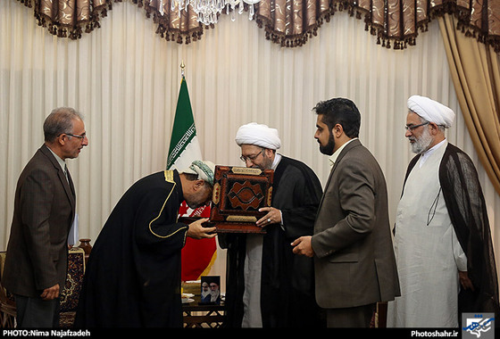 گزارش تصویری | دیدار دادستان کل عمان با رئیس قوه قضاییه در مشهد | عکاس : نیما نجف زاده /شهرآرا