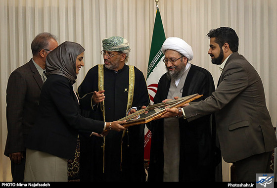 گزارش تصویری | دیدار دادستان کل عمان با رئیس قوه قضاییه در مشهد | عکاس : نیما نجف زاده /شهرآرا